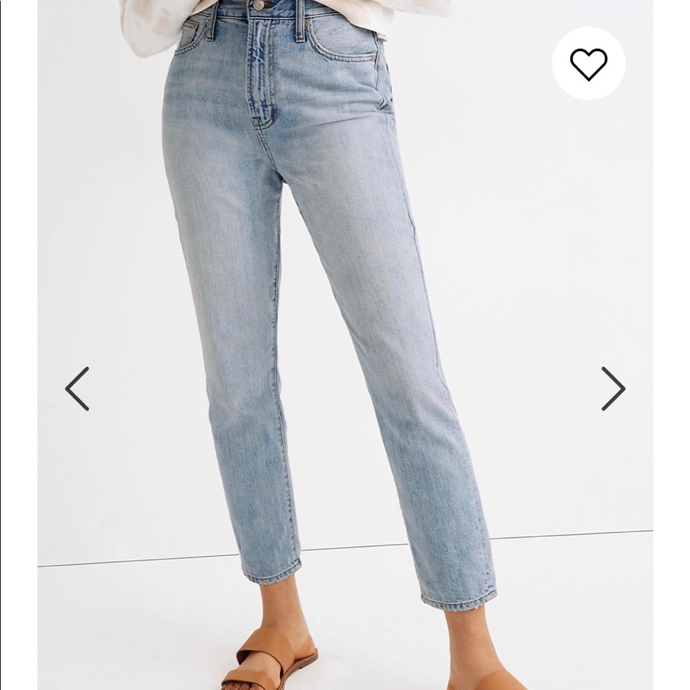 Madewell The Curvy Perfect Vintage Jean - size 25